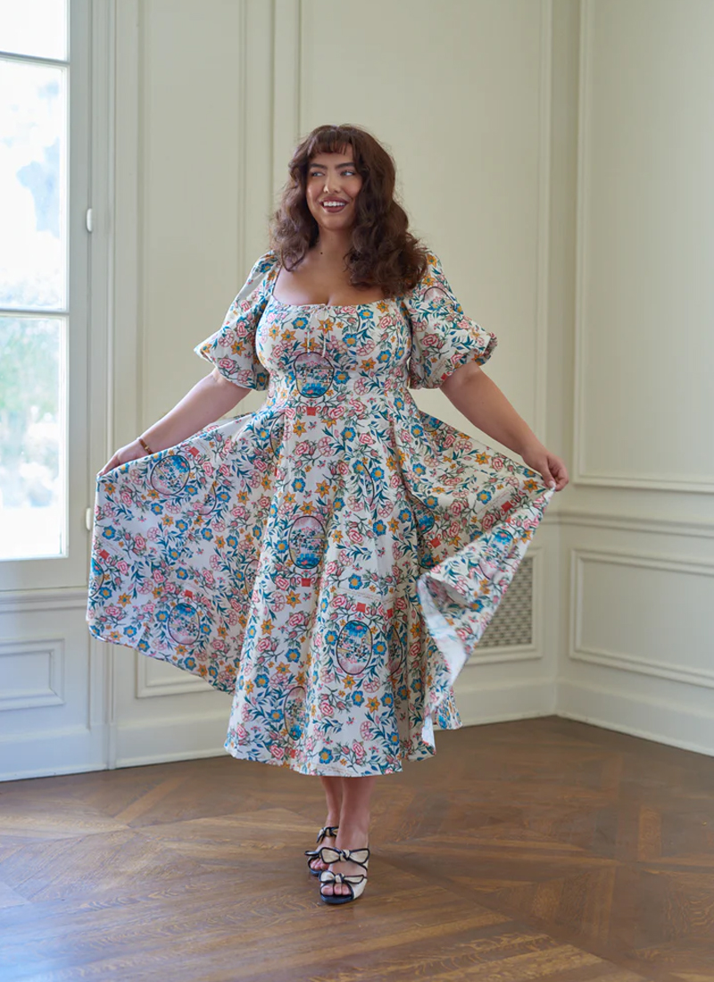 Selkie for l'amour day dress plus size model