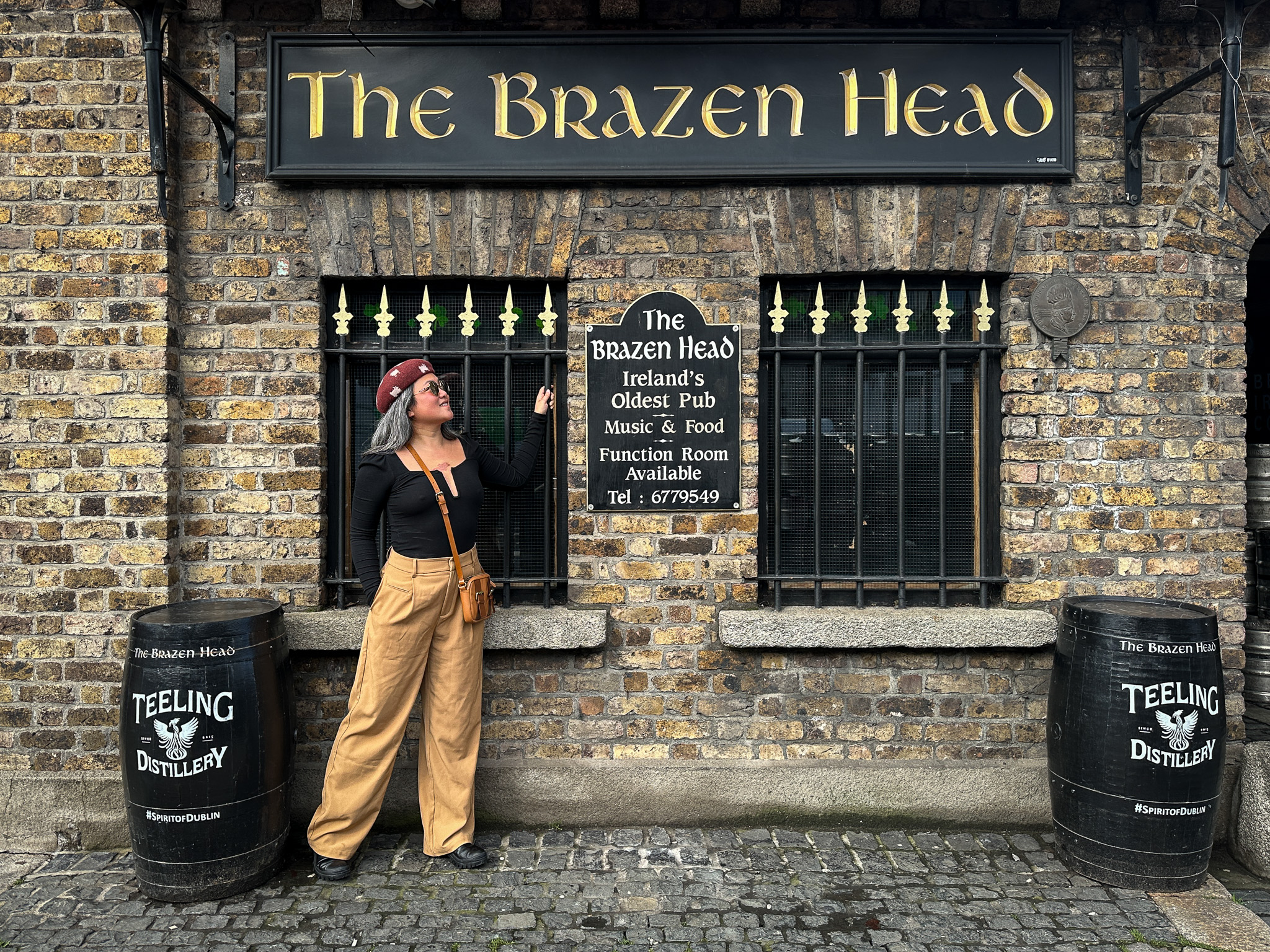 Brazen Head Pub Dublin Ireland Commense Wide Leg Pants Review All the Ways Top Peili Ebony Wool Hat
