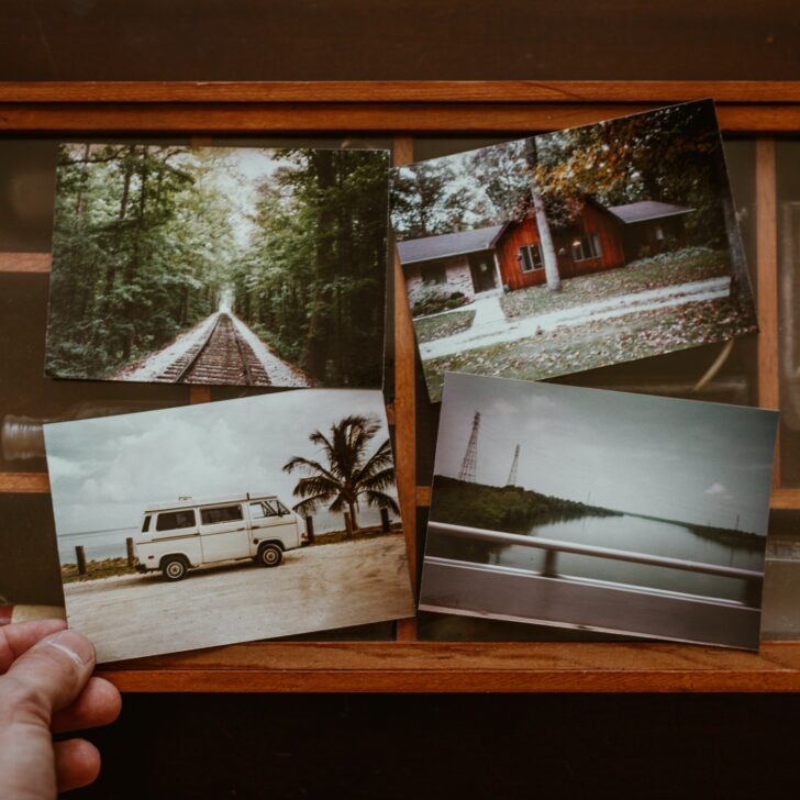 how to display travel photos at home
