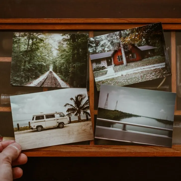 how to display travel photos at home