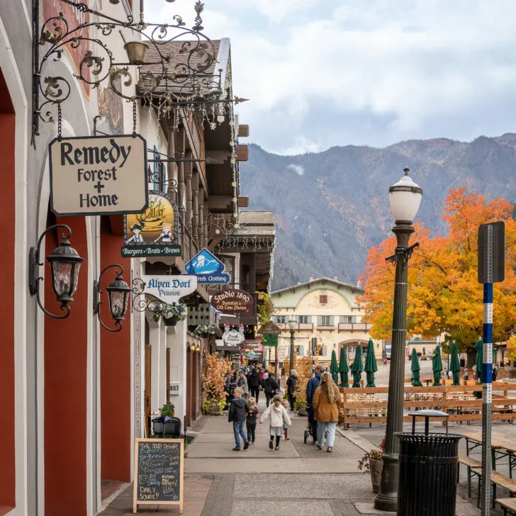 Leavenworth Bavarian Town Washington State