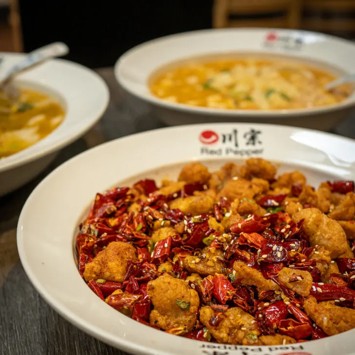 La Zi Chicken Sichuanese fried chicken mala spice Red Pepper Seattle